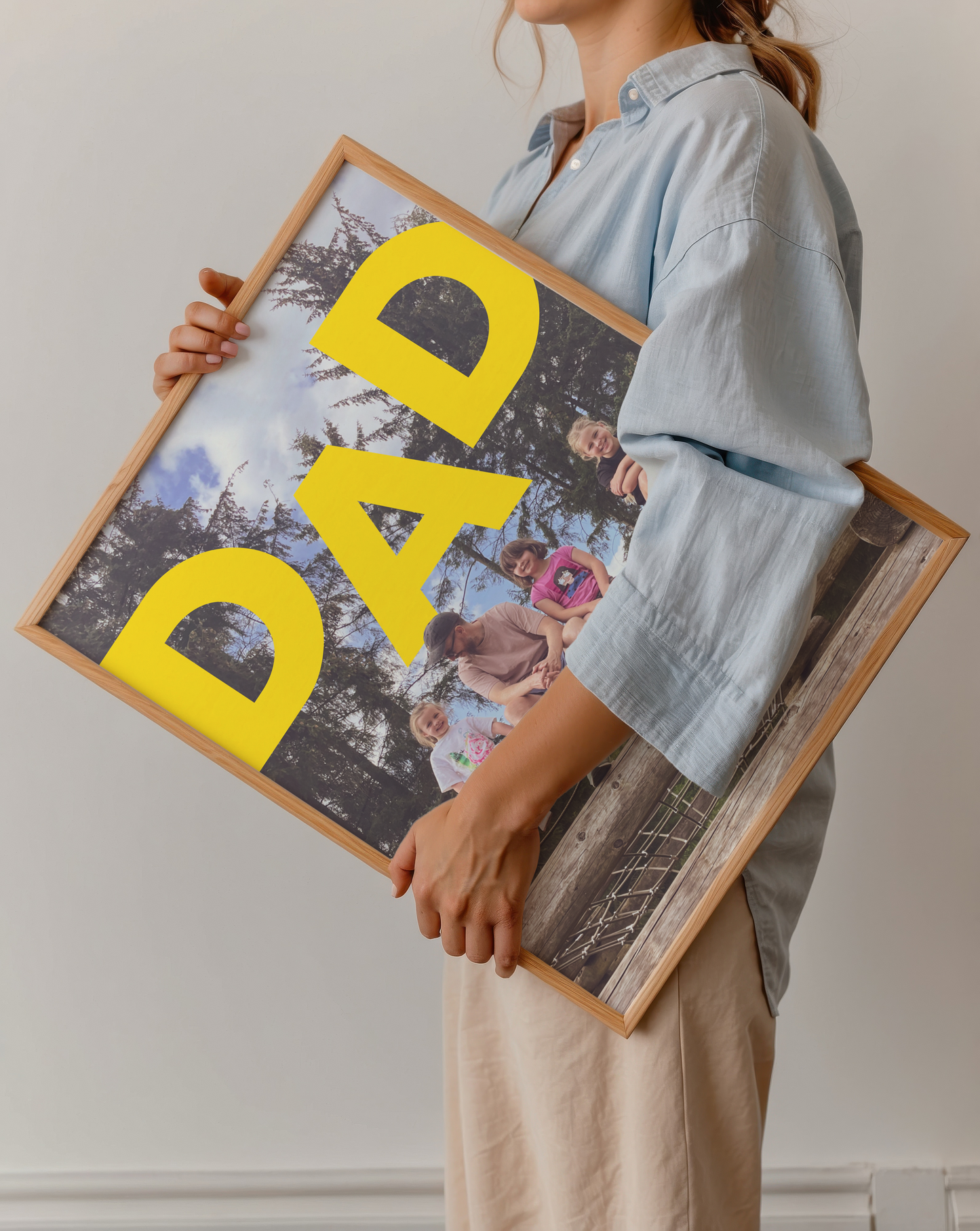Personalised Dad Photo Print