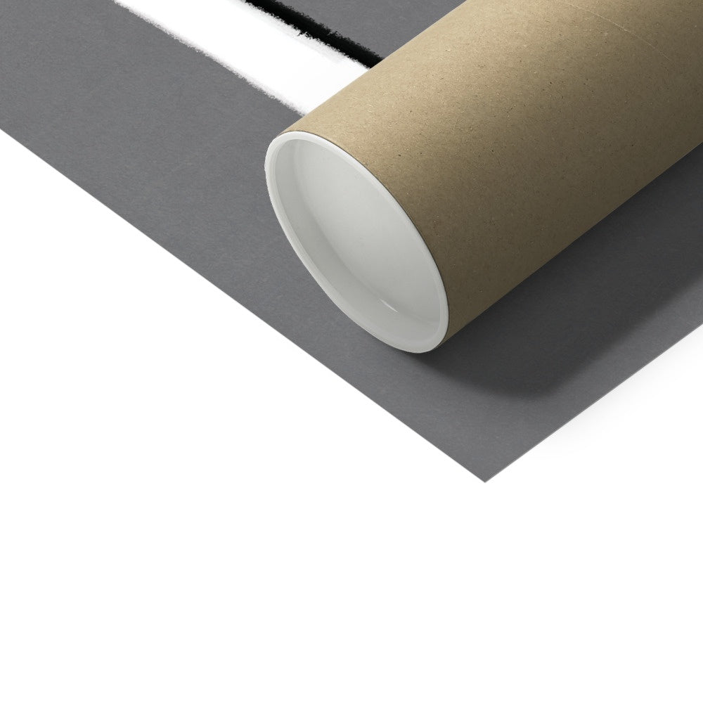 Football Lover Print - Grey, White, Black Fine Art Print