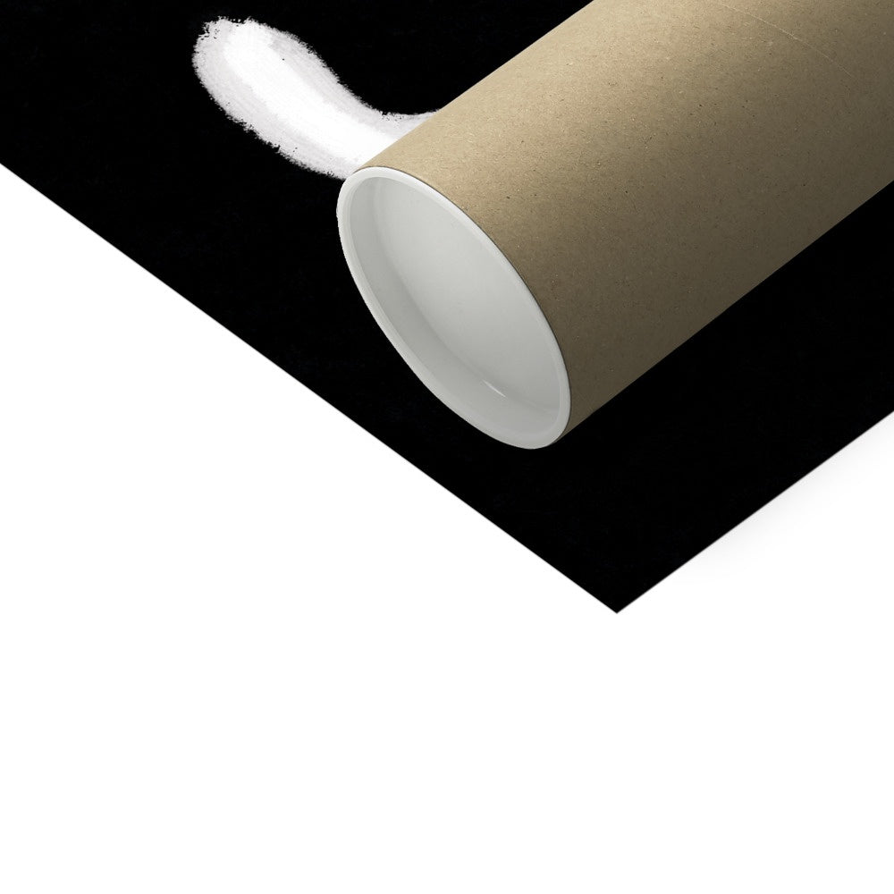 Stay Strong Print - Black, white Fine Art Print