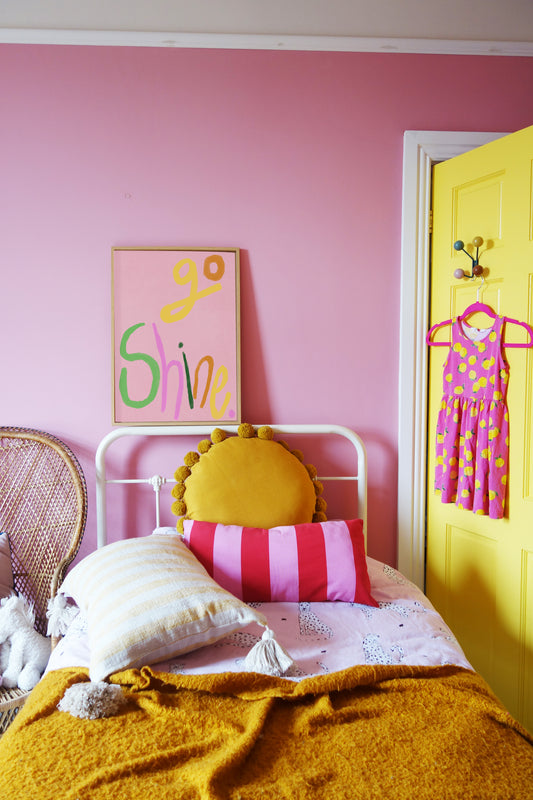 Go Shine Print - Pink Fine Art Print