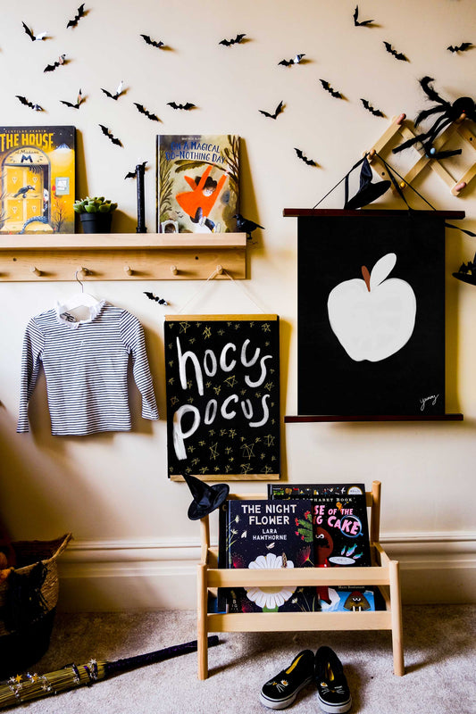 Hocus Pocus Print - Halloween Special Fine Art Print with Hanger