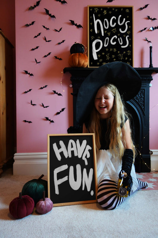 Hocus Pocus Print - Halloween Special Fine Art Print