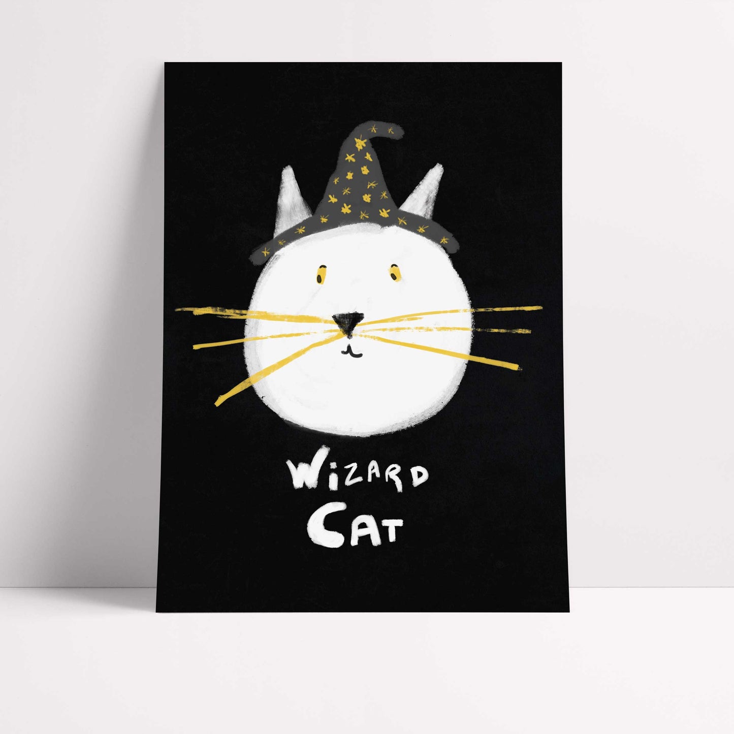 Wizard Cat Print Fine Art Print