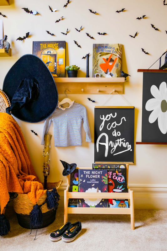 You can do anything print - black, white Fine Art Print with Hanger