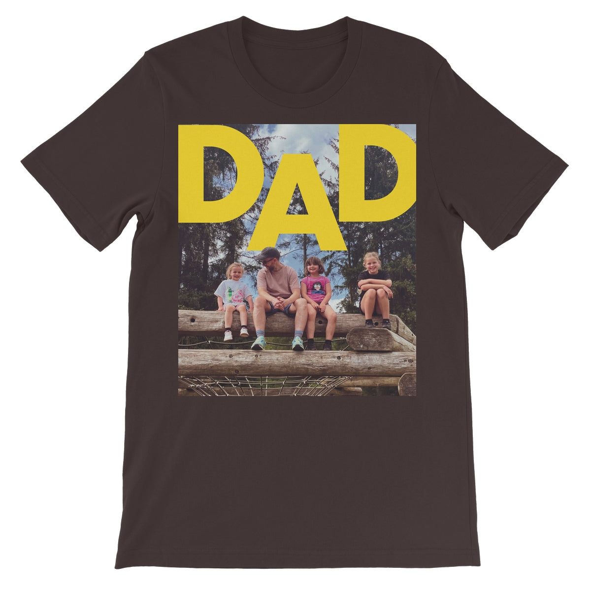 Personalised Dad Unisex Short Sleeve T-Shirt