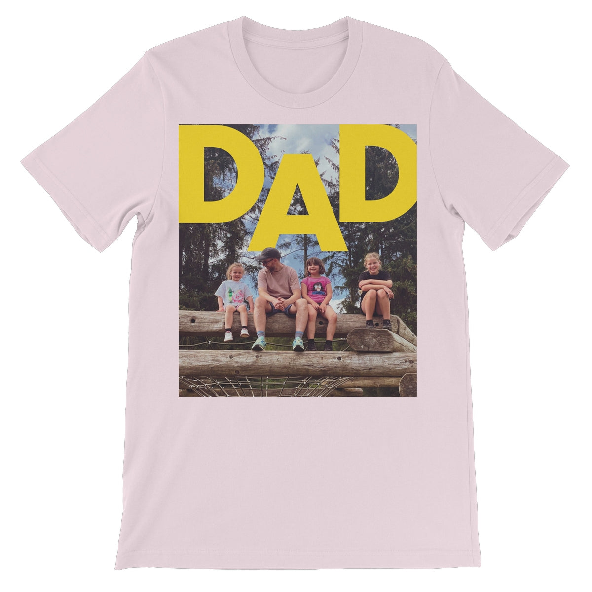 Personalised Dad Unisex Short Sleeve T-Shirt