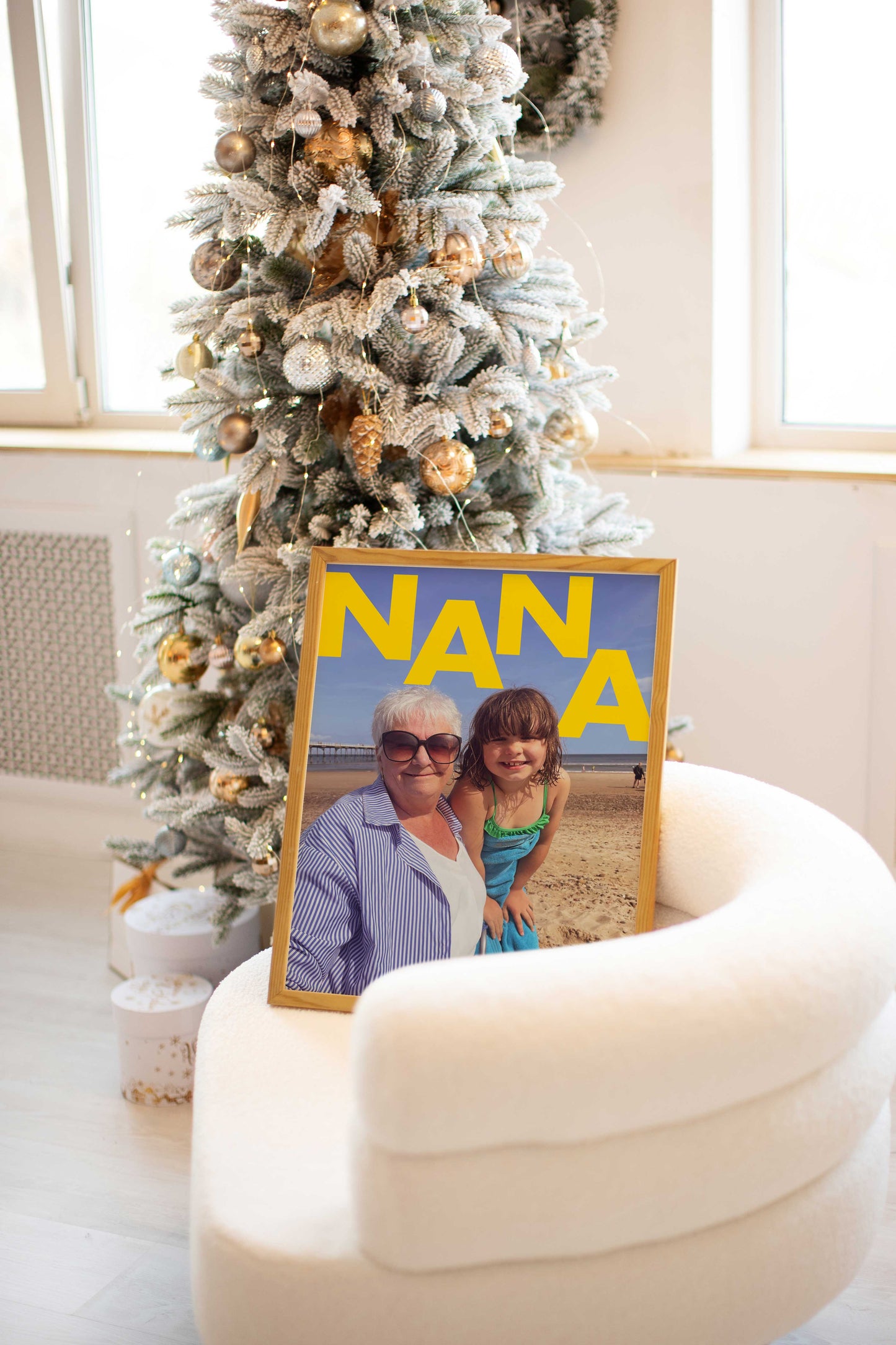 Personalised Nan Photo Print