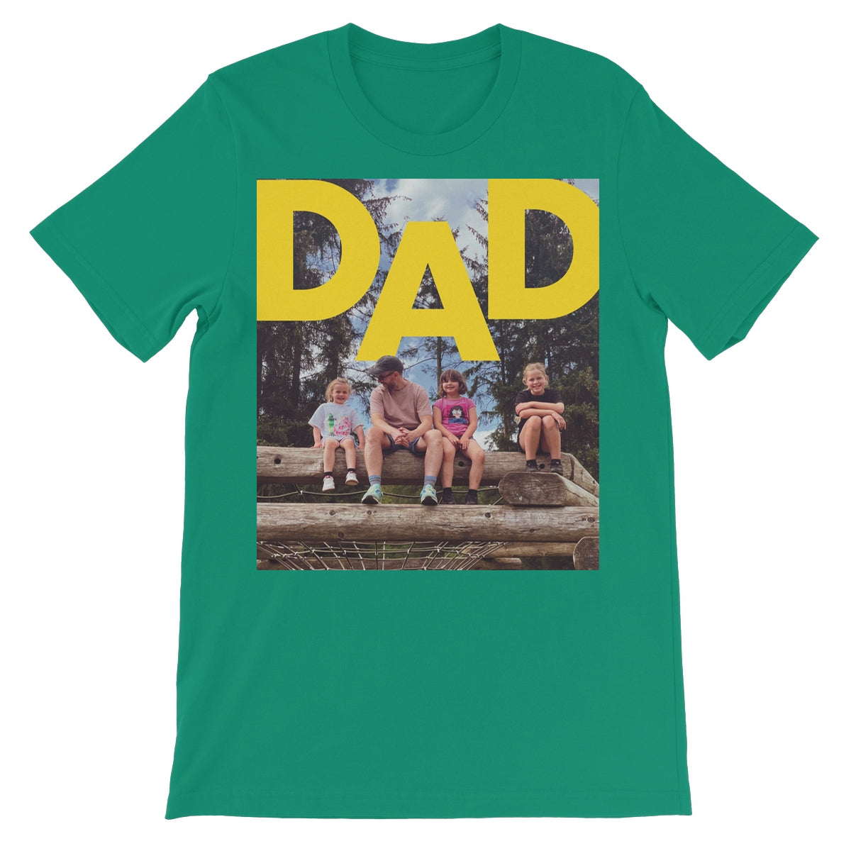 Personalised Dad Unisex Short Sleeve T-Shirt