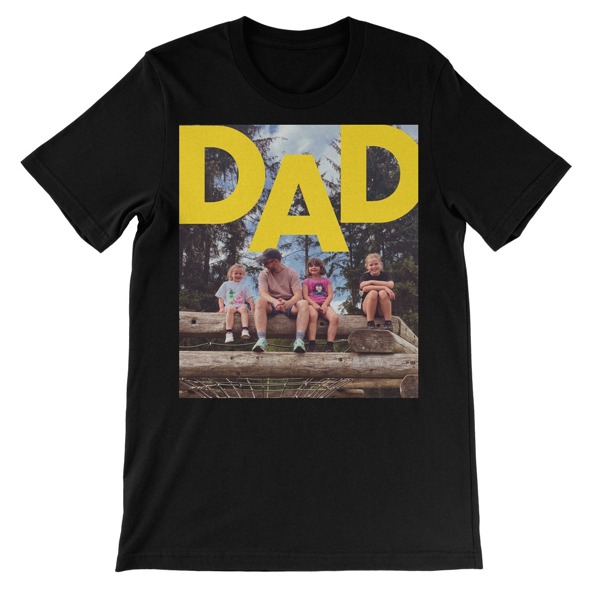 Personalised Dad Unisex Short Sleeve T-Shirt