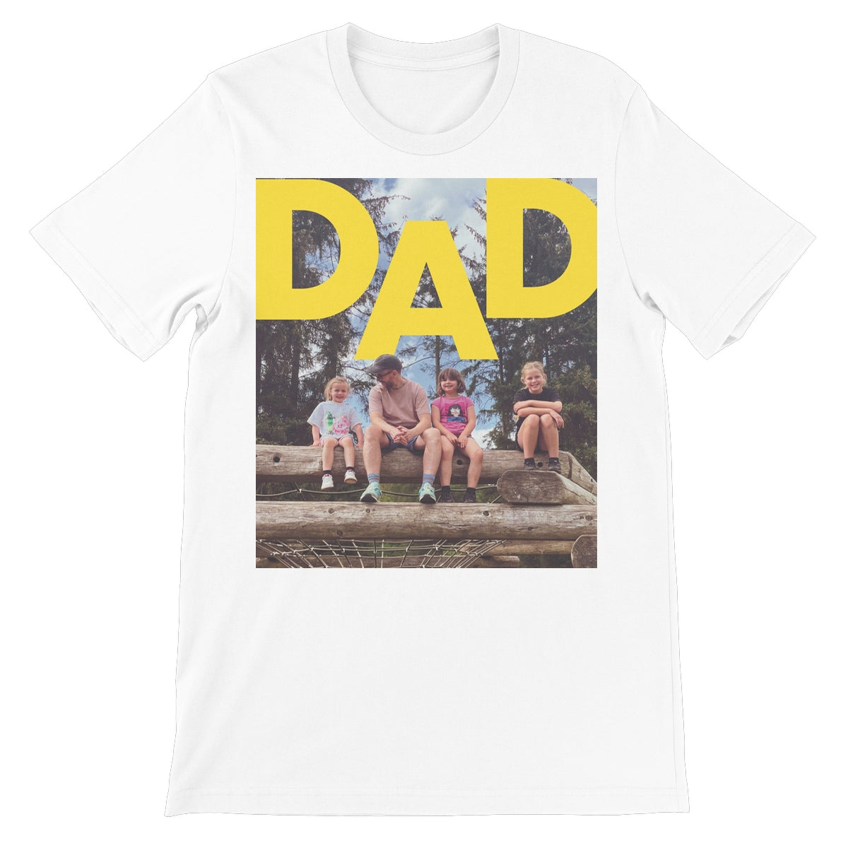 Personalised Dad Unisex Short Sleeve T-Shirt