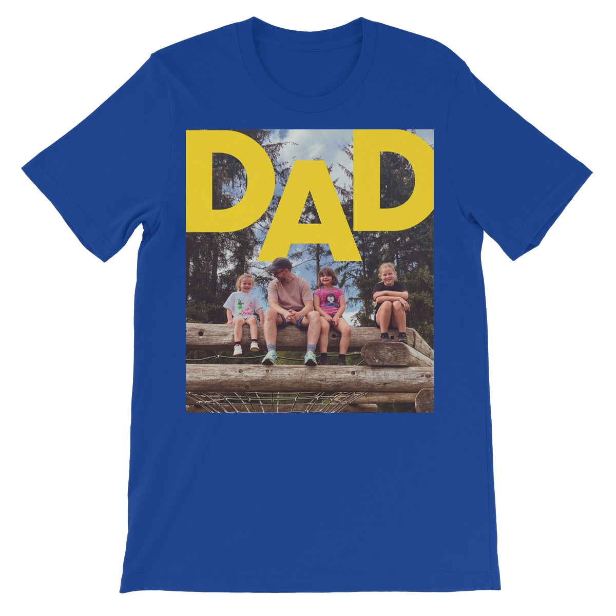 Personalised Dad Unisex Short Sleeve T-Shirt