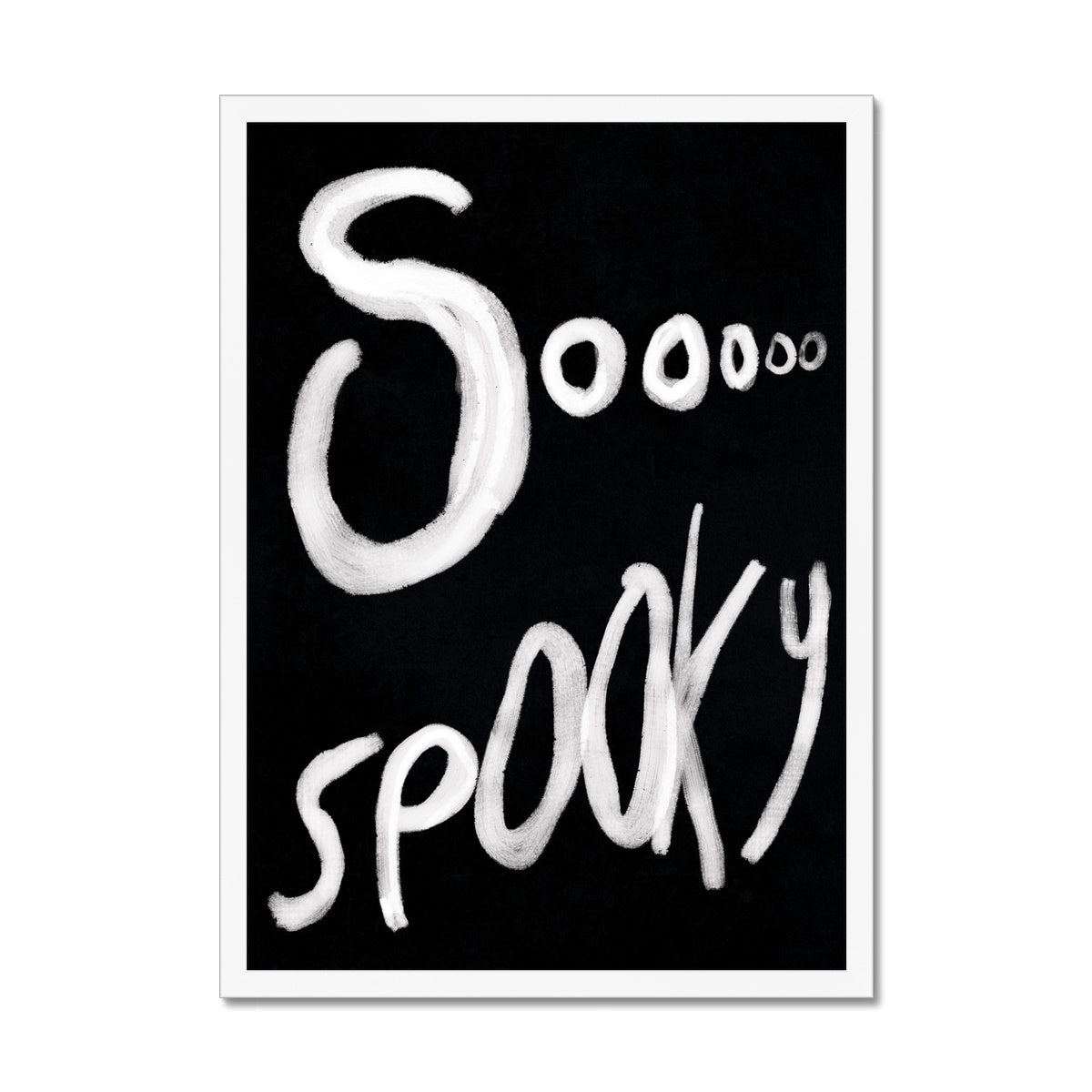 Soooo Spooky - Halloween Special Framed Print