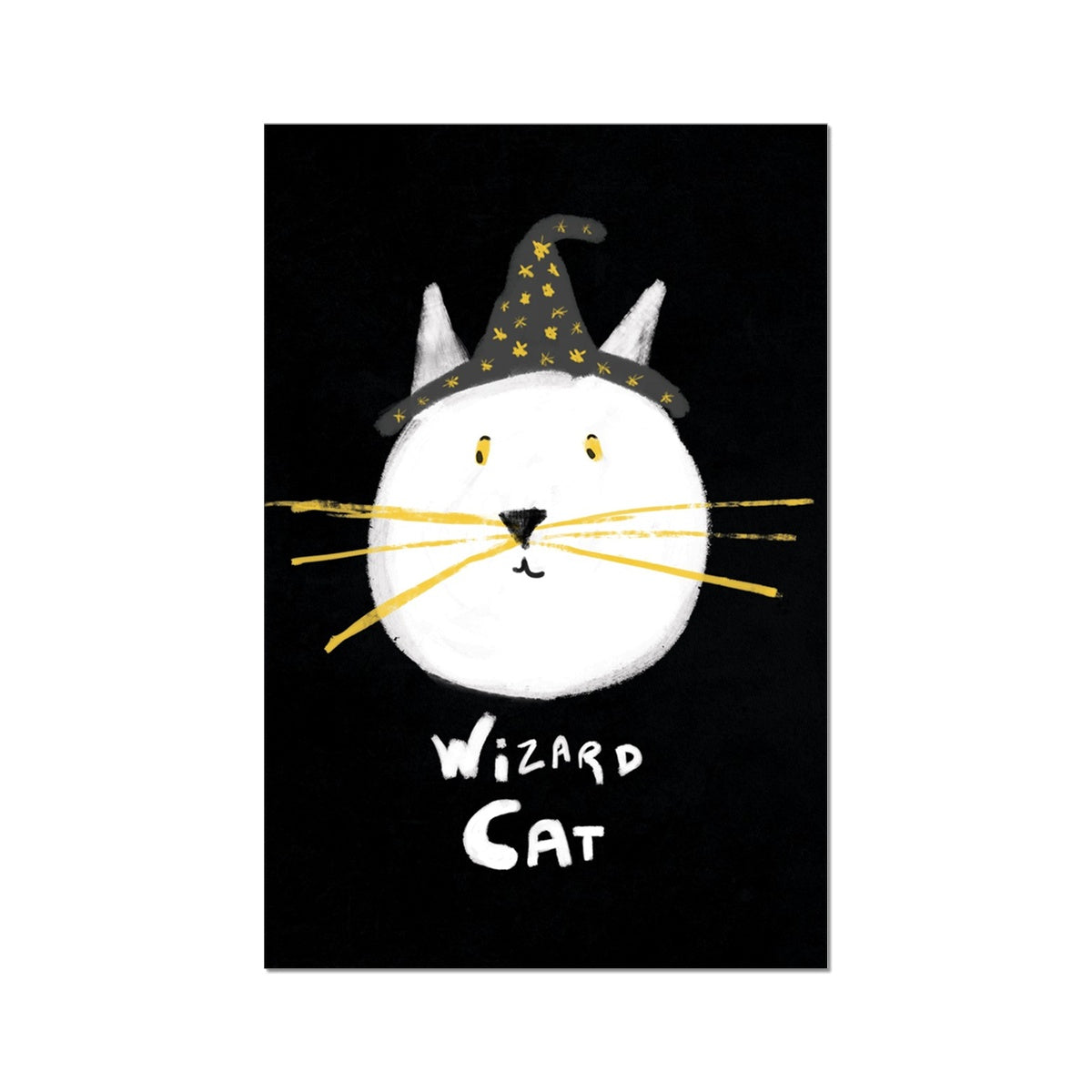 Wizard Cat Print Fine Art Print