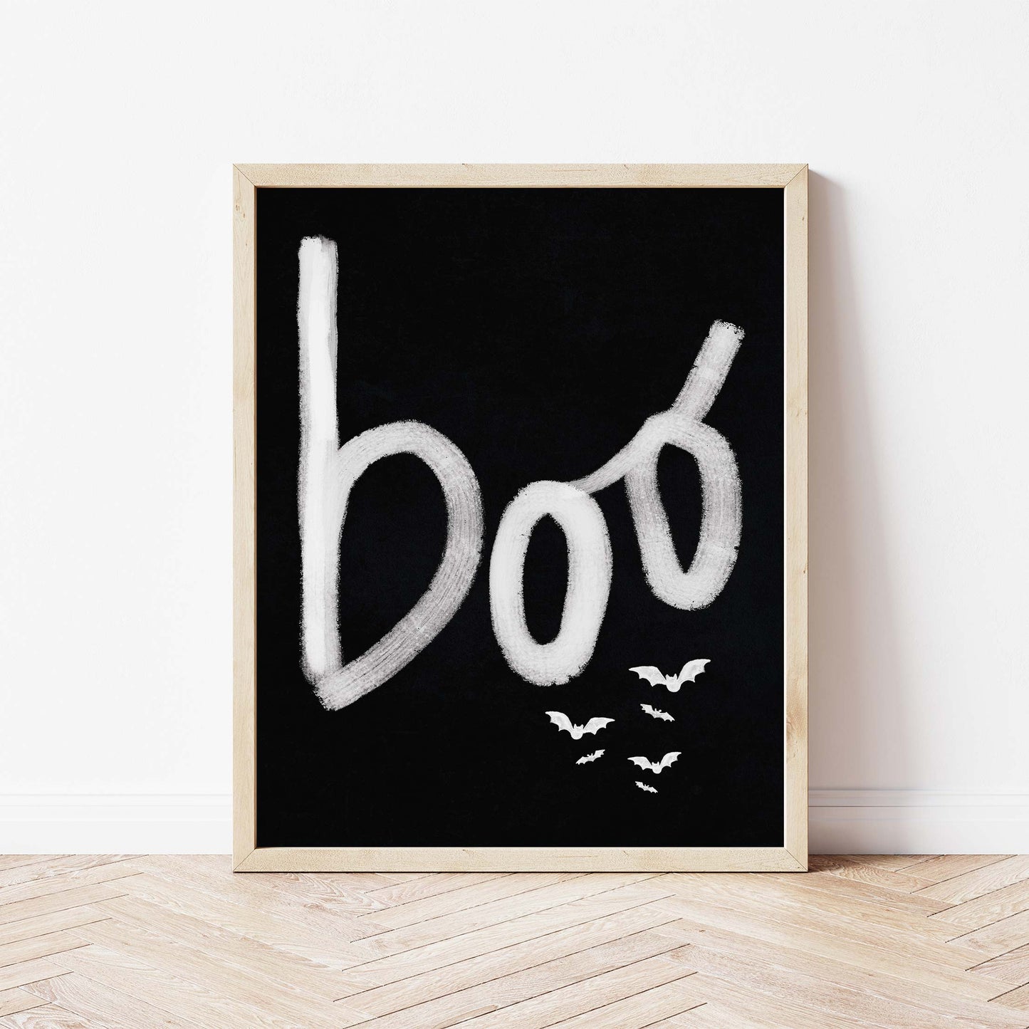 Boo Print - Halloween Special Framed Print