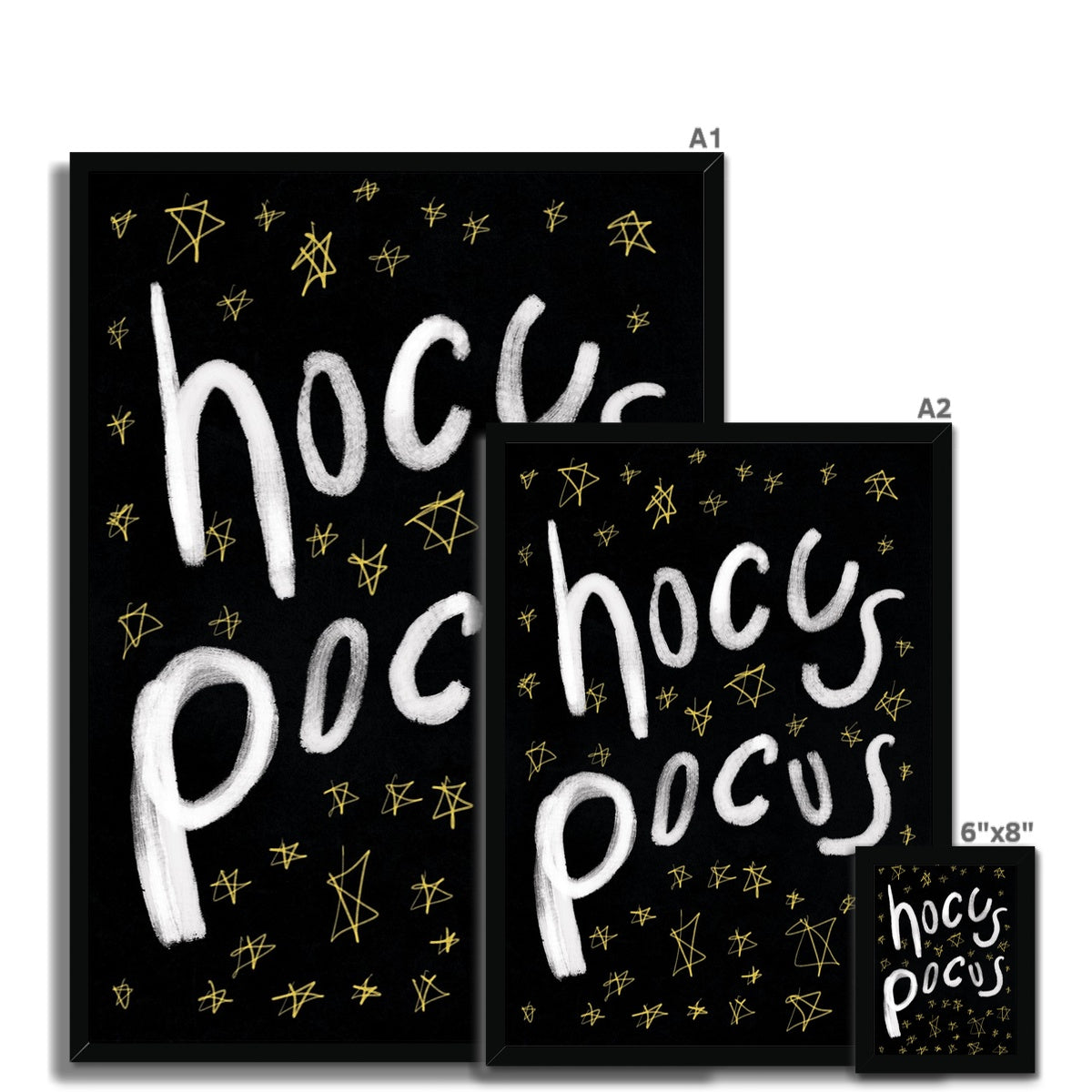 Hocus Pocus Print - Halloween Special Framed Print