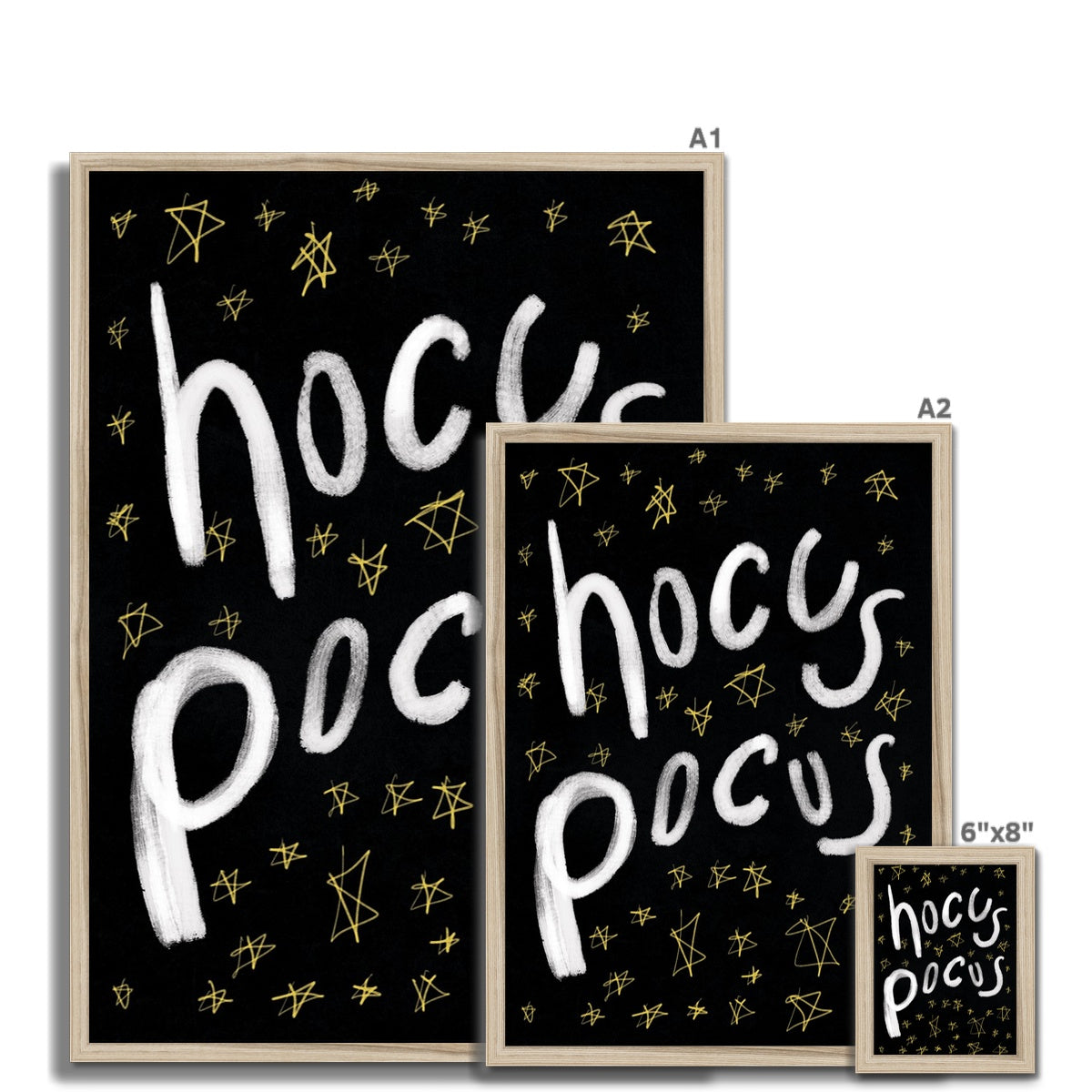 Hocus Pocus Print - Halloween Special Framed Print