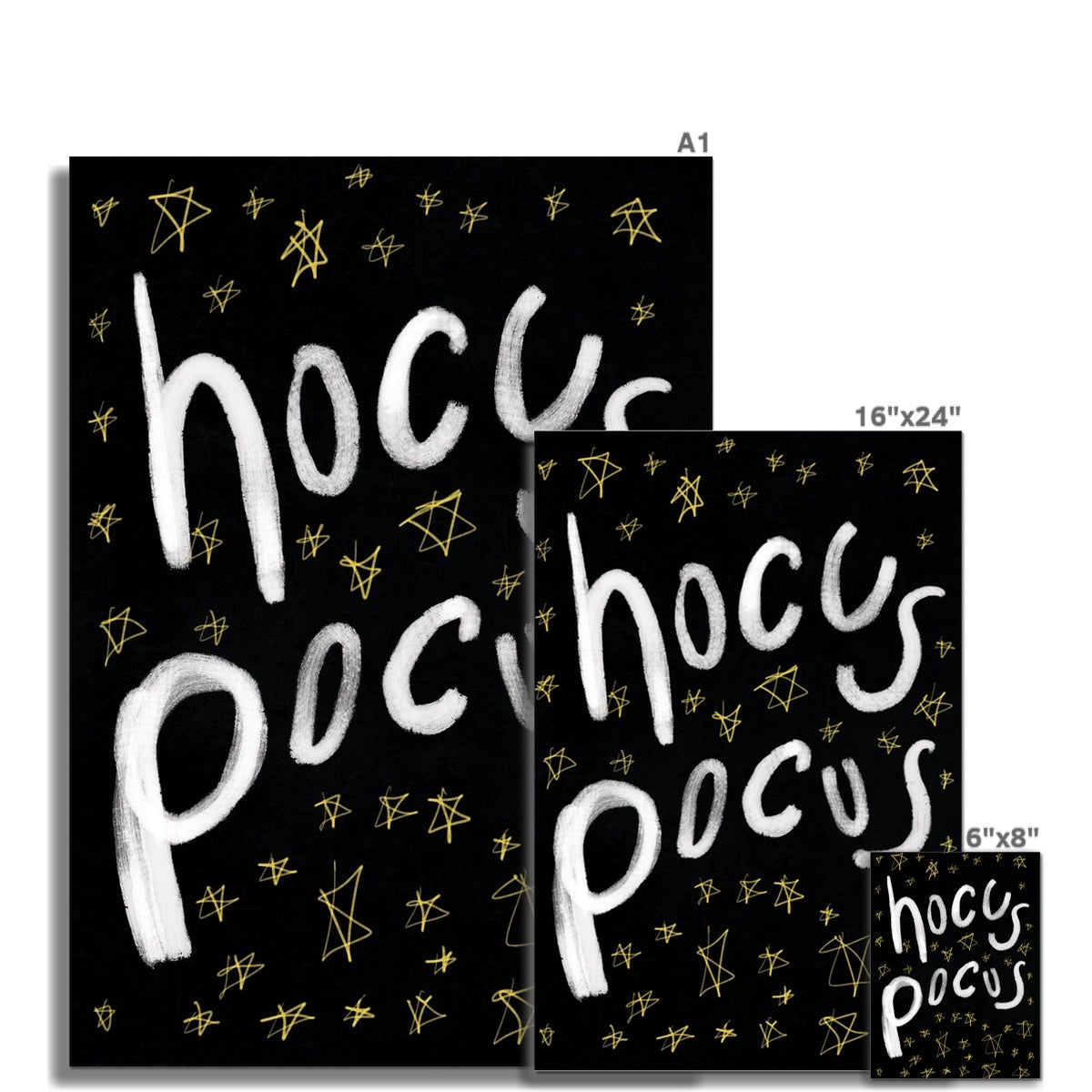 Hocus Pocus Print - Halloween Special Fine Art Print